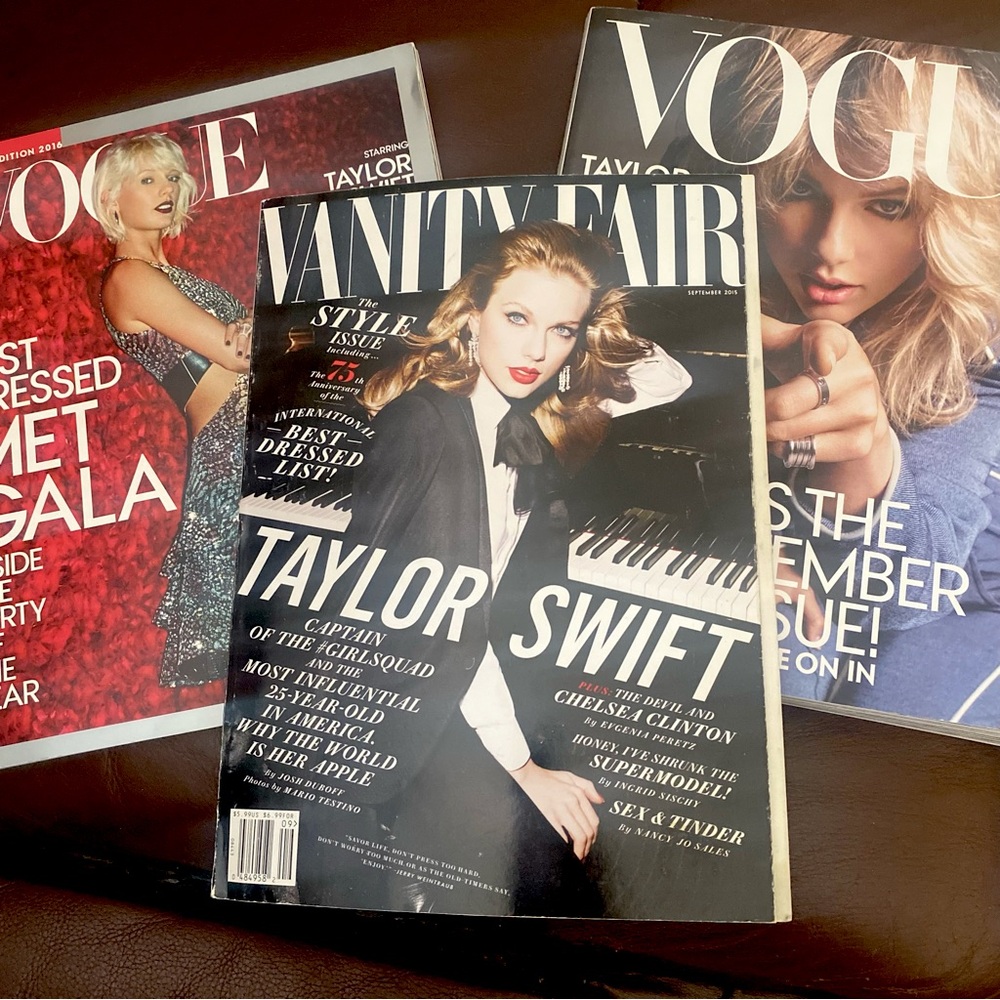Taylor Swift Vogue & Vanity fair magazine